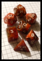 Dice : Dice - Dice Sets - Crystal Caste Unknow Red Swirl - Ebay Feb 2012